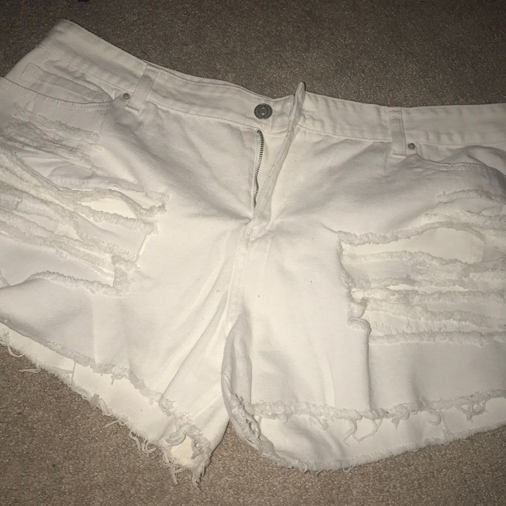 White shorts